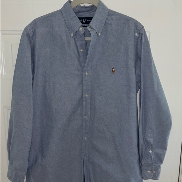 Polo Ralph Lauren Other - Polo by Ralph Lauren Men's Blue Shirt 15.5